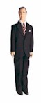 Toy presidents talking George H.W. Bush 12 inch action figure doll